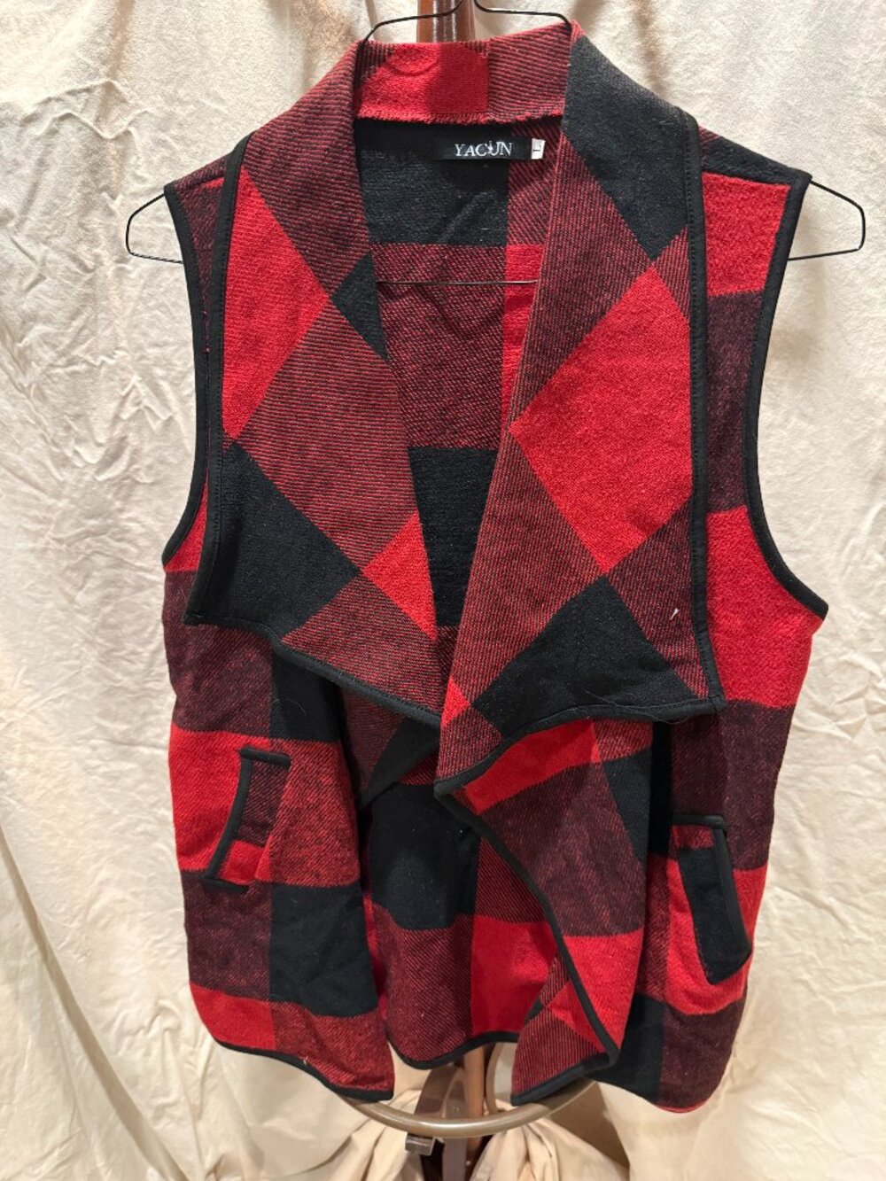 Buffalo check Vest